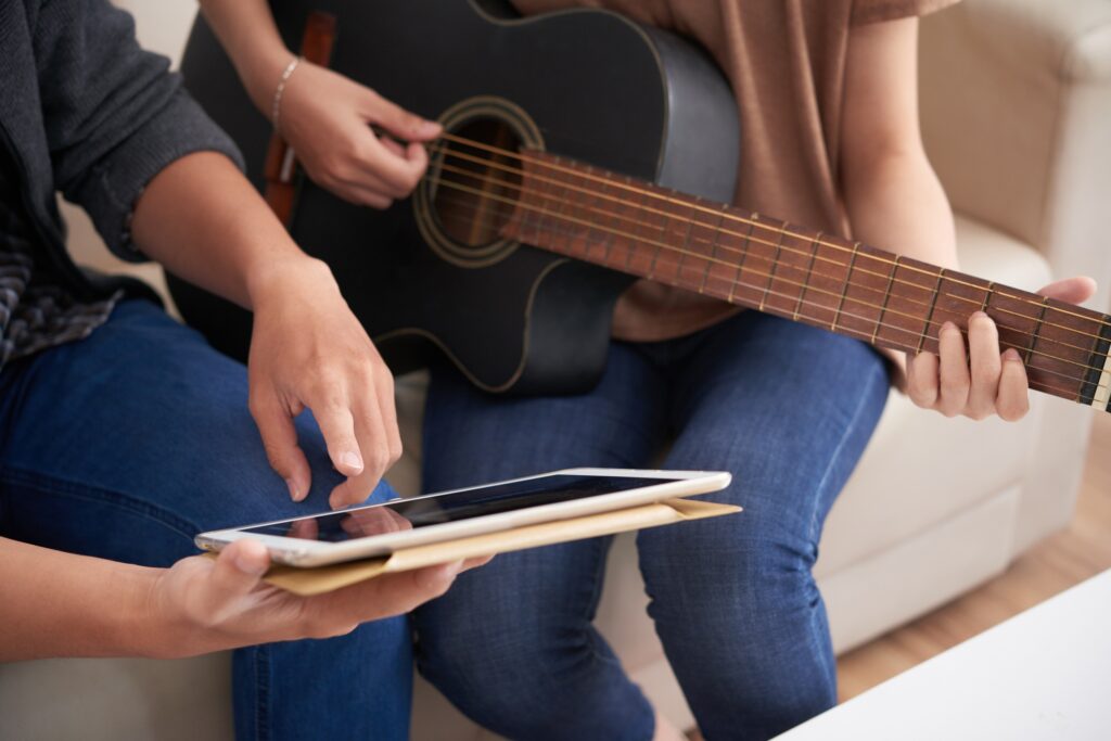 Guitar lesson